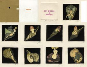 貝　Sea Shells & Women　山下ムジ（清澄）版画集/山下清澄のサムネール