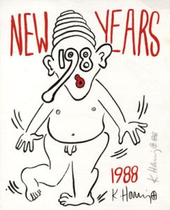 キース・ヘリング　シルクスクリーン/Keith Haringのサムネール