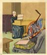 小磯良平版画額/小磯良平のサムネール