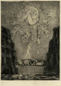 エルンスト・フックス銅版画額/エルンスト・フックスのサムネール