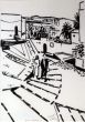大竹伸朗画額「タンジールの階段」/Shinro Ohtakeのサムネール