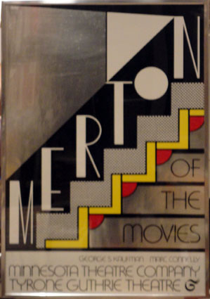 ロイ・リキテンシュタイン　ポスター額「Merton of the Movies」／Roy Lichtenstein