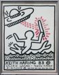 キース・ヘリング版画額「ギャラリー・ワタリ展覧会ポスター」/Keith Haringのサムネール