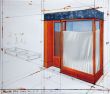 クリスト版画額「Orange Store Front Project」/Christoのサムネール
