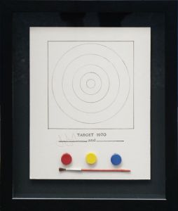 ジャスパー・ジョーンズ マルチプル「Target　1970」/Jasper Johnsのサムネール