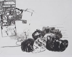 中林忠良版画「1969-14　異端への傾斜I」/Tadayoshi Nakabayashiのサムネール