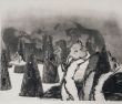 中林忠良版画「白い部屋より　暗界への序章」/Tadayoshi Nakabayashiのサムネール