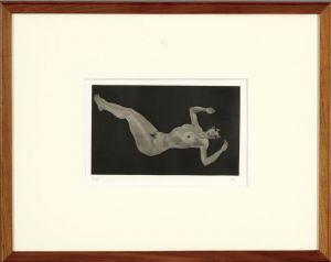 加山又造版画額「小さな裸婦 '84-4」/Matazo Kayamaのサムネール