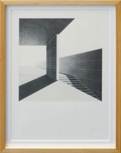 安藤忠雄版画額「Scene/Cross]/Tadao Andoのサムネール