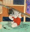 伊藤晴雨画稿「柱に縛られた娘（仮題）」/Seiu Itoのサムネール