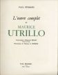 モーリス・ユトリロ　カタログ・レゾネ　L'Oeuvre Complet De Maurice Utrillo/Paul Petridesのサムネール