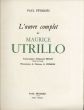 モーリス・ユトリロ　カタログ・レゾネ　L'Oeuvre Complet De Maurice Utrillo/Paul Petridesのサムネール
