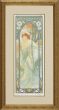 アルフォンス・ミュシャ版画額「夕べの女神（エスタンプ）」/Alfons Muchaのサムネール