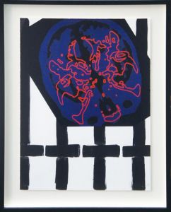 ロバート・ロンゴ版画額「Untitled(From for Joseph Beuys)」/Robert Longoのサムネール