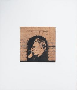 池田良二版画「Friedrich Wilhelm Nietzsche 1844-1900」/Ryoji Ikedaのサムネール