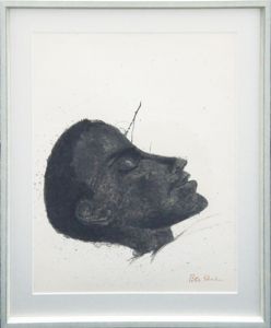 ベン・シャーン版画額「死にゆく人の枕元」/Ben Shahnのサムネール