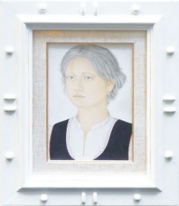 栗原喜依子画額「少女」/Kieko Kuriharaのサムネール