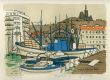 柳原良平版画額「Marseilles」/Ryouhei Yanagiharaのサムネール