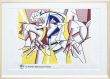 ロイ・リキテンシュタイン　ポスター額「Los Angeles 1984 Olympic Game」/Roy Lichtensteinのサムネール