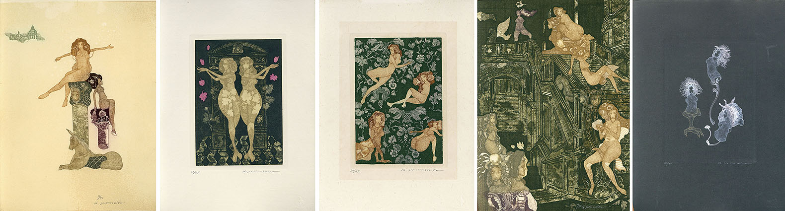 版画 イタリアの幻想 （山下清澄作） | tspea.org