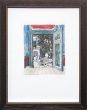 ポール・デルヴォー版画額「鏡の国　研究所　最後の麗しき日々」/Paul Delvauxのサムネール
