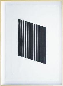 ドナルド・ジャッド版画額「Untitled-1」/Donald Juddのサムネール