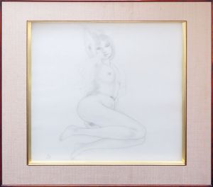 加山又造画額「裸婦（仮）」/Matazo Kayamaのサムネール