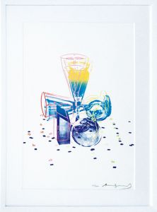 アンディ・ウォーホル版画額「Committee 2000」/Andy Warhol