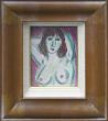 峰村リツ子画額「裸婦」/Ritsuko Minemuraのサムネール