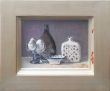 赤穴宏画額「卵三ツのある静物」/Hiroshi Akanaのサムネール