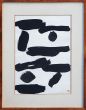 山口長男画額「抽象-黒（仮）」/Takeo Yamaguchiのサムネール