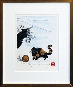 フジ子・ヘミング版画額「タンゴ君」/Fujiko Hemmingのサムネール