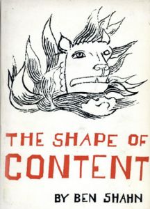 ベン・シャーン　ある絵の伝記　The Shape Of Content/佐藤明訳のサムネール
