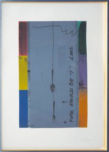 ジャスパー・ジョーンズ版画額「Screen Piece」/Jasper Johnsのサムネール