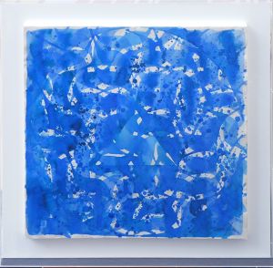 堂本尚郎画額「宇宙（ブルー）」/Hisao Domotoのサムネール