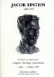 ジェイコブ・エプスタイン　Jacob Epstein: In Praise of Humanity Sculpture,Drawings,Watercolors 1880-1959/のサムネール