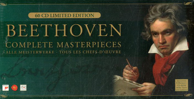 ベートーヴェン Beethoven: Complete Masterpieces 61枚組／デイヴィッド・ジンマン/ チューリヒ・トーンハレ