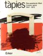アントニ・タピエス版画レゾネ　Tapies: Das graphische Werk L'oeuvre grave 1947-1972/1973-1978　全3冊中1.2巻の2冊揃/のサムネール