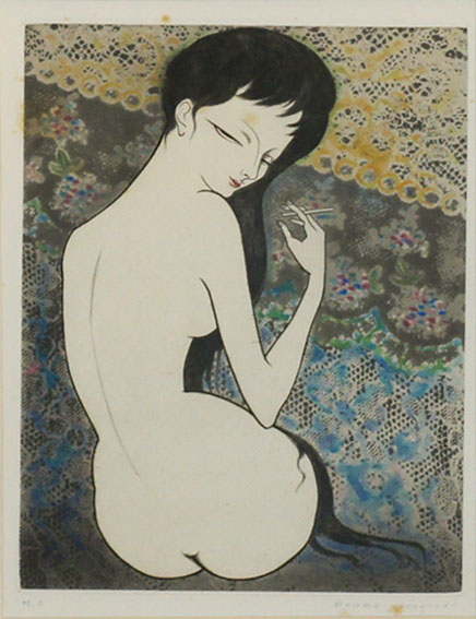 小林ドンゲ版画額「作品」 | 小林ドンゲ | Bohemian's Gallery