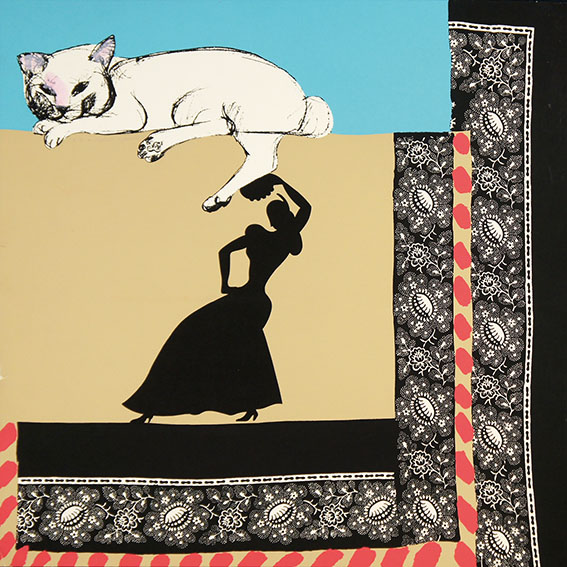 山城隆一版画 | 山城隆一 | Bohemian's Gallery ファッション雑貨 山城隆一 Ryuichi 猫 版画 Yamashiro 版画