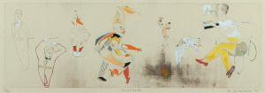 山本容子版画額「Musicale」/Yoko Yamamotoのサムネール