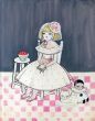ピンク水玉ドレスの少女/Rune Naitoのサムネール