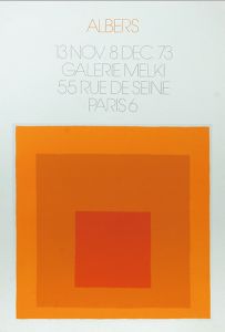 ジョセフ・アルバースポスター「Galerie Melki Expo'73」/Josef Albersのサムネール