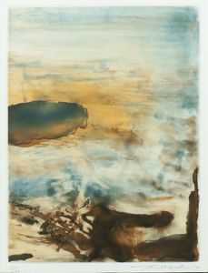ザオ・ウーキー版画額「Beauregard」2/趙無極（Zao Wou-ki）のサムネール