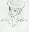 花の帽子の女性/内藤ルネのサムネール