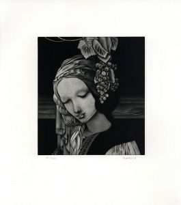 斎藤カオル版画「古きフィレンツェの女たち－2」/Kaoru Saitoのサムネール