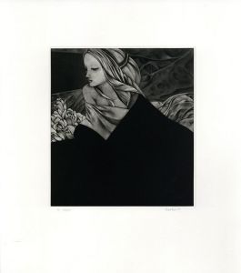 斎藤カオル版画「古きフィレンツェの女たち－4」/Kaoru Saitoのサムネール