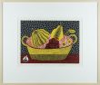 草間彌生版画額「かぼちゃと果物」/Yayoi Kusamaのサムネール