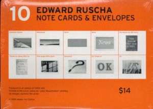 エド・ルシェ　10 Edward Ruscha Note Cards & Envelopes/Edward Ruschaのサムネール