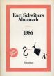 クルト・シュヴィッターズ　Kurt Schwitters Almanach 1986/のサムネール